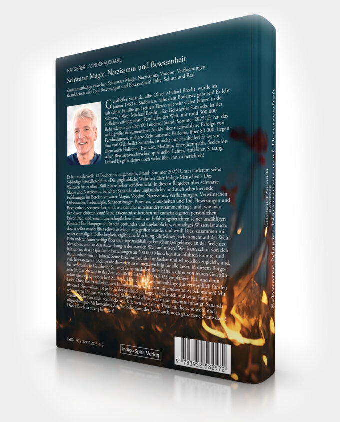 Geistheiler Sananda – Ratgeber: Schwarze Magie, Narzissmus und Besessenheit